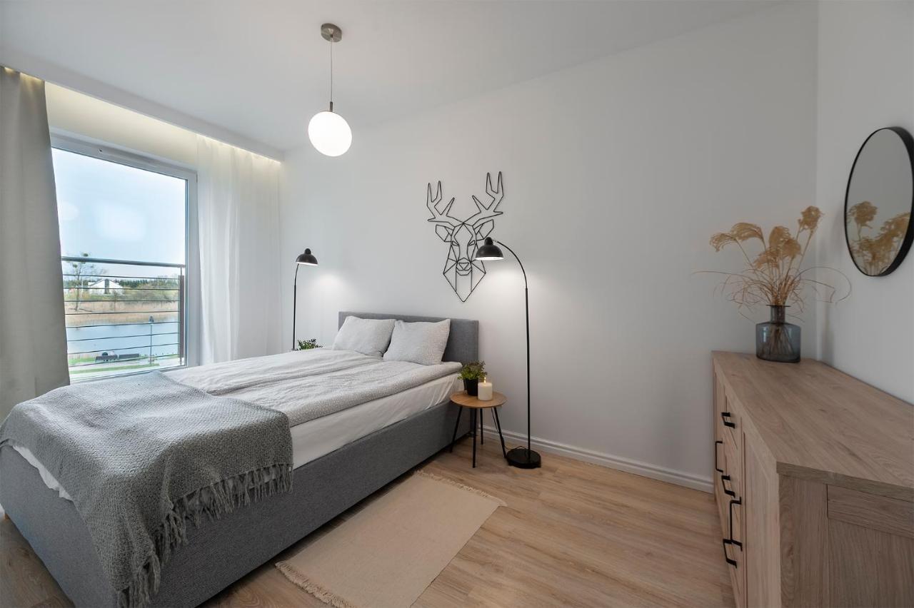 River View - Widok Na Wode, Parking W Hali, Winda, 3Pok I 5 Lozek, Klima, Netflix I Max, Centrum Iława Extérieur photo